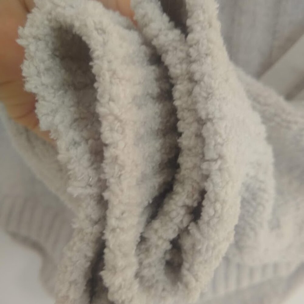 Vera Wang 'Simply Vera' Crossover-Front Teddy Hoodie XL creamy-ivory - Picture 13 of 16